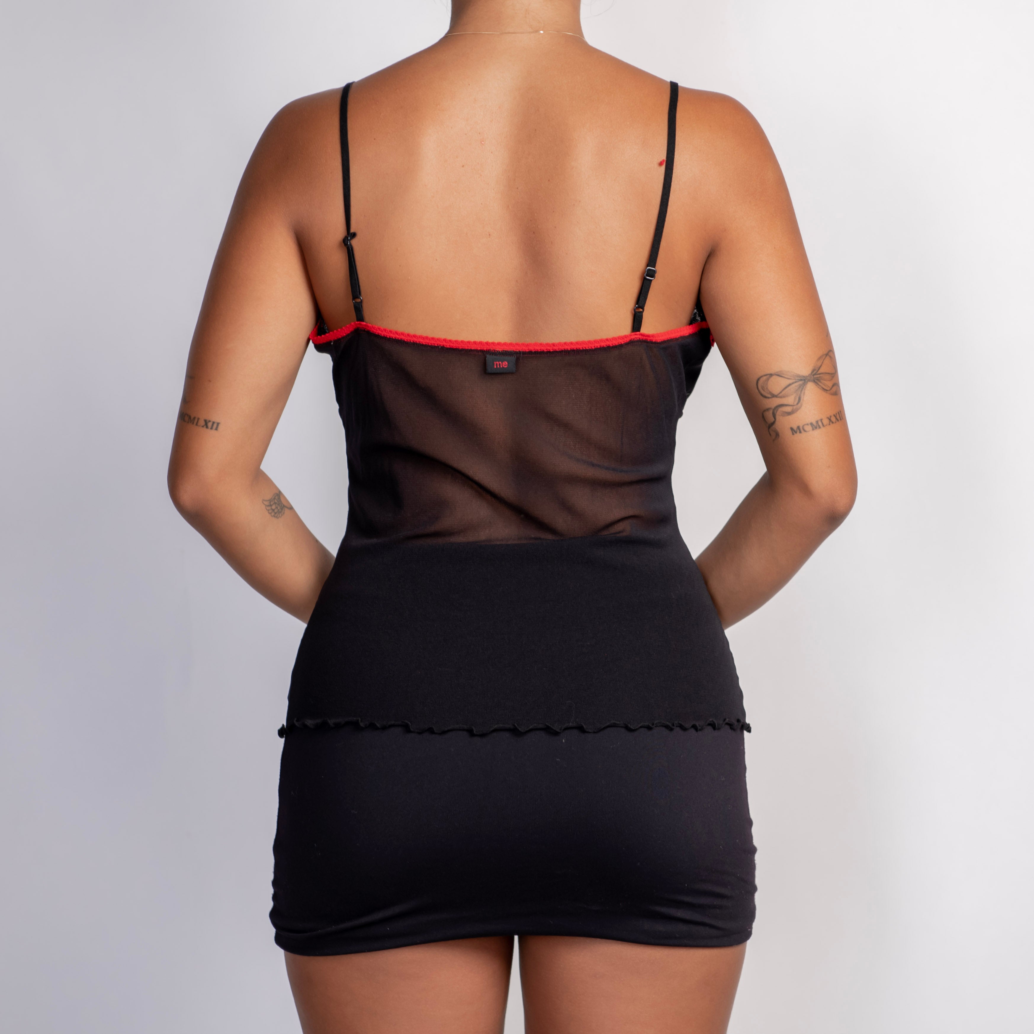 FLORAL MESH CAMISOLE