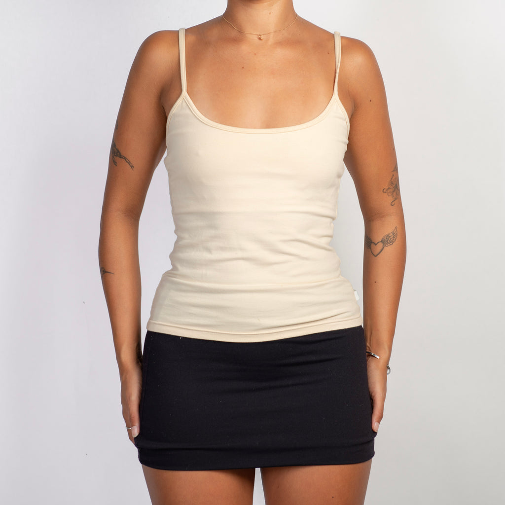 BEIGE TANK TOP