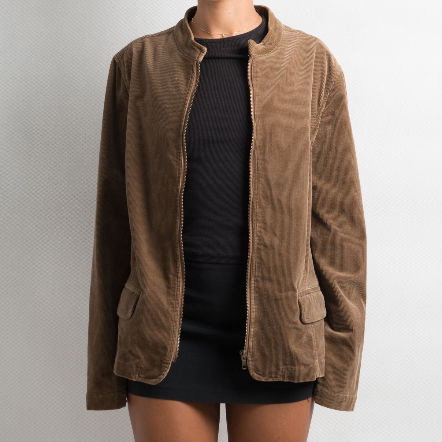 BROWN CORDUROY JACKET