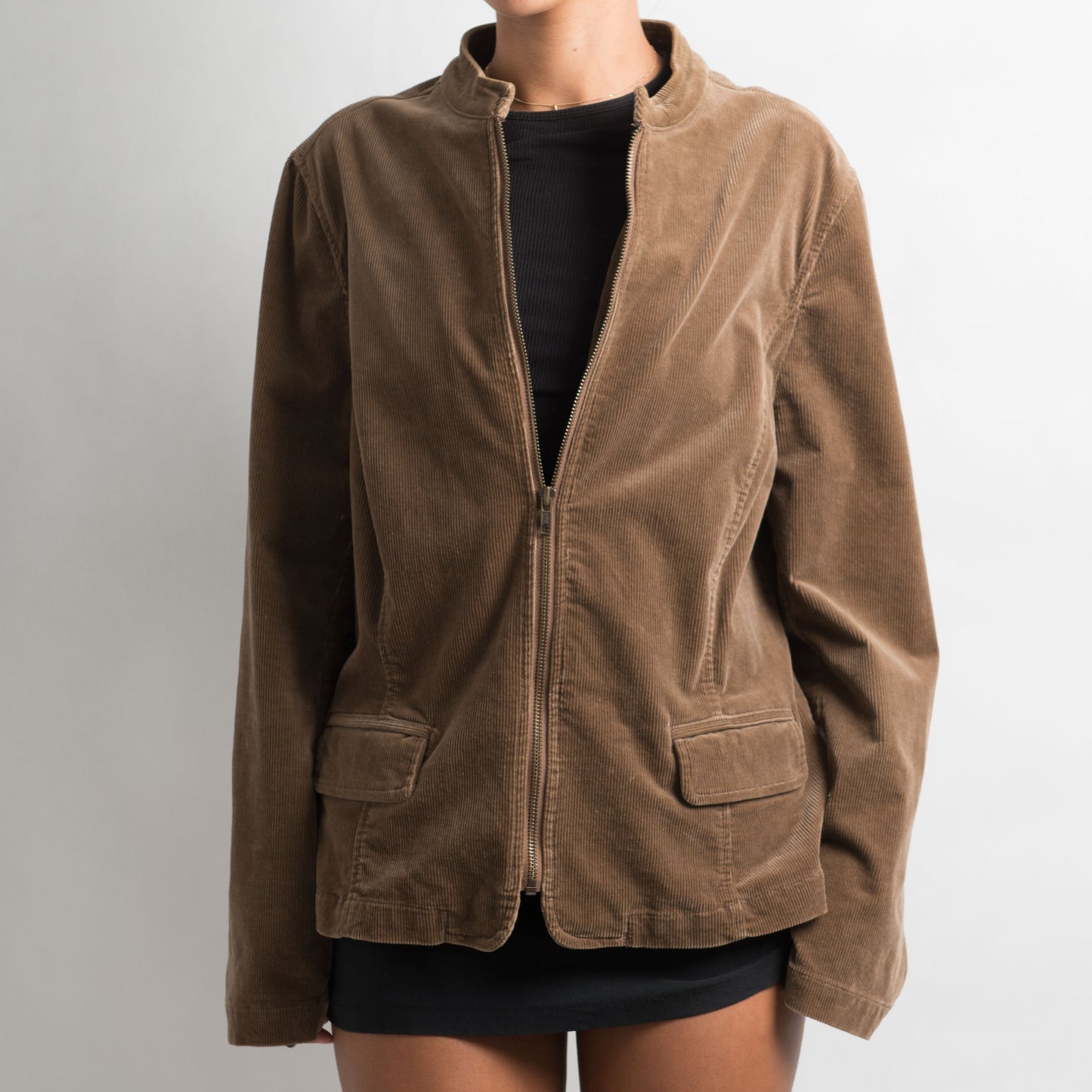 BROWN CORDUROY JACKET