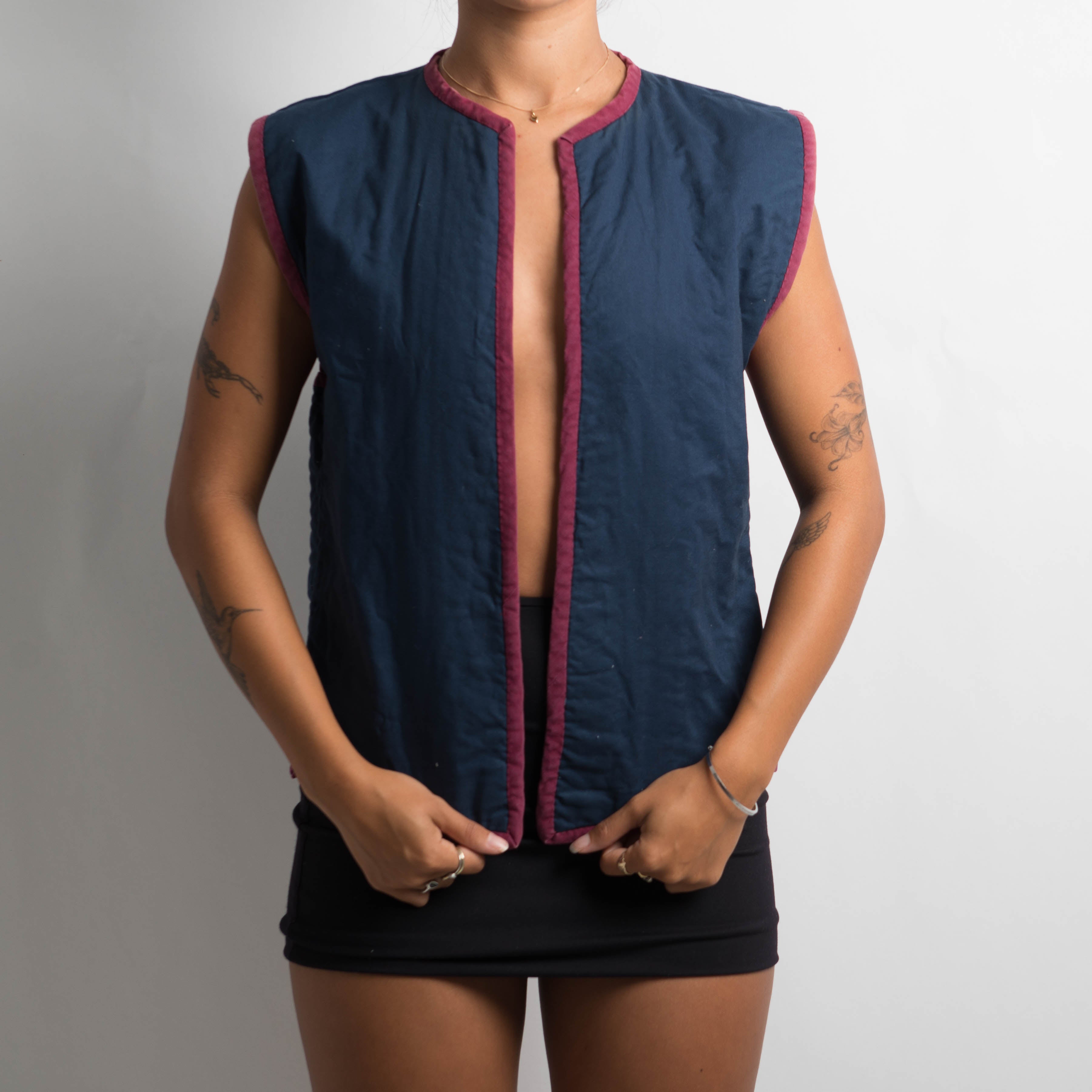 REVERSIBLE QUILTED VEST