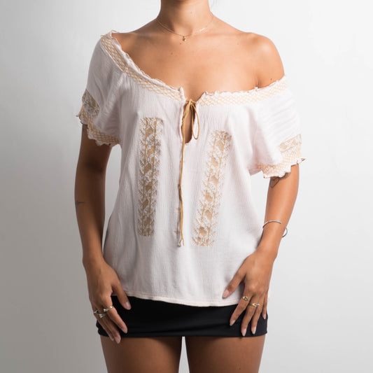 PALE PINK COTTON TOP