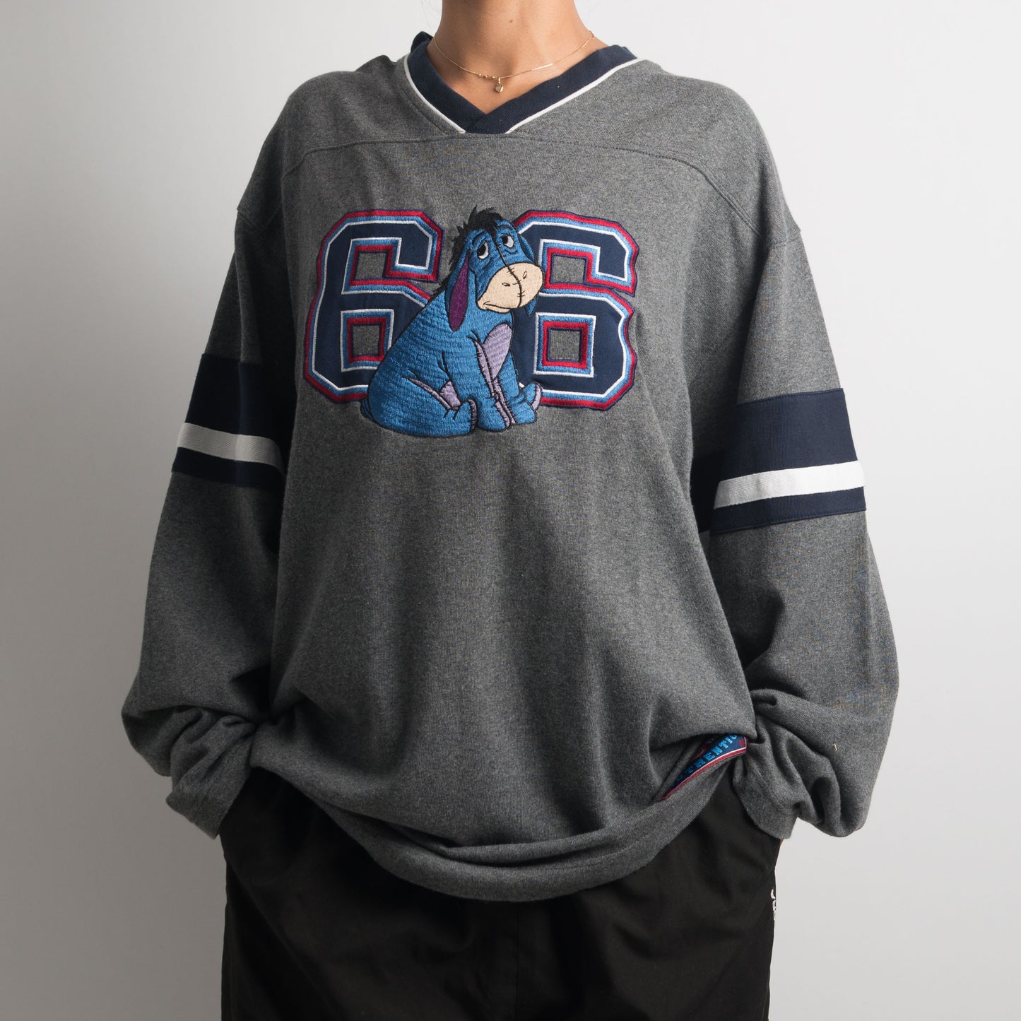 GREY EEYORE LONG SLEEVE