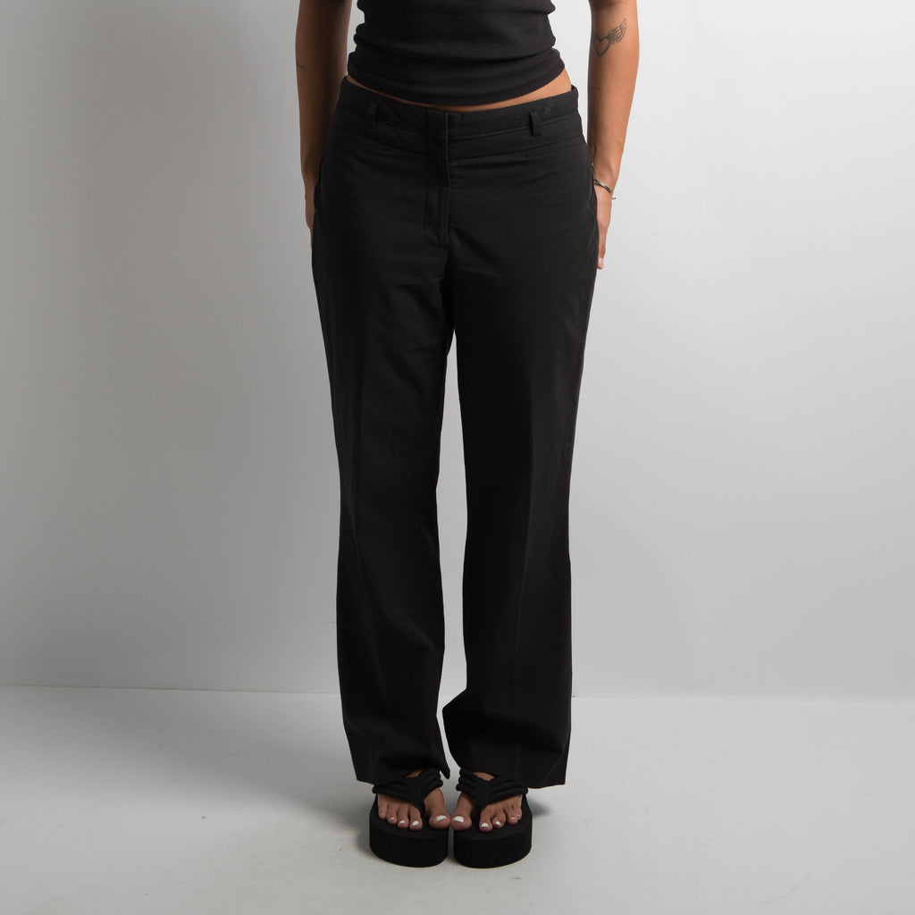 CLASSIC BLACK TROUSERS