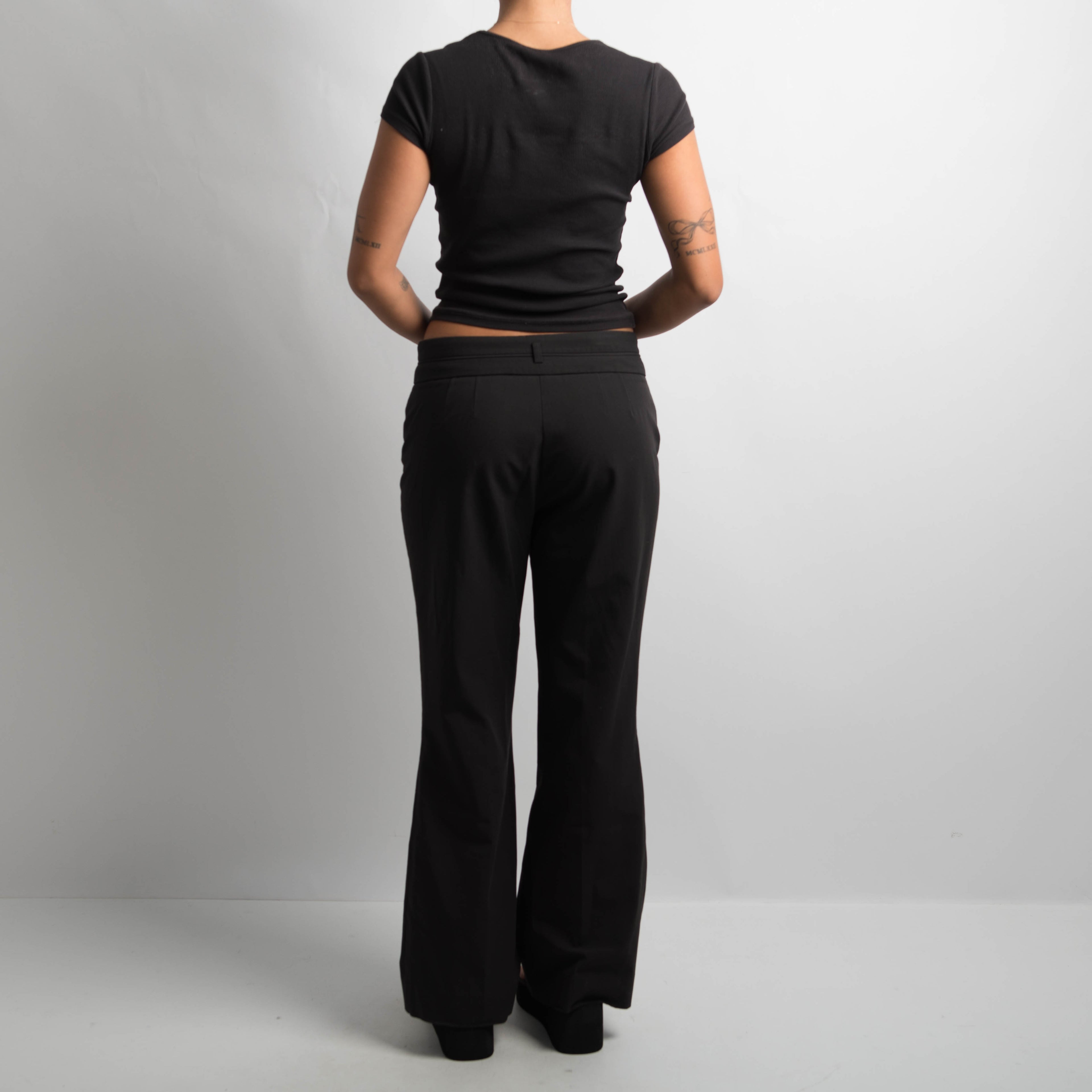 CLASSIC BLACK TROUSERS