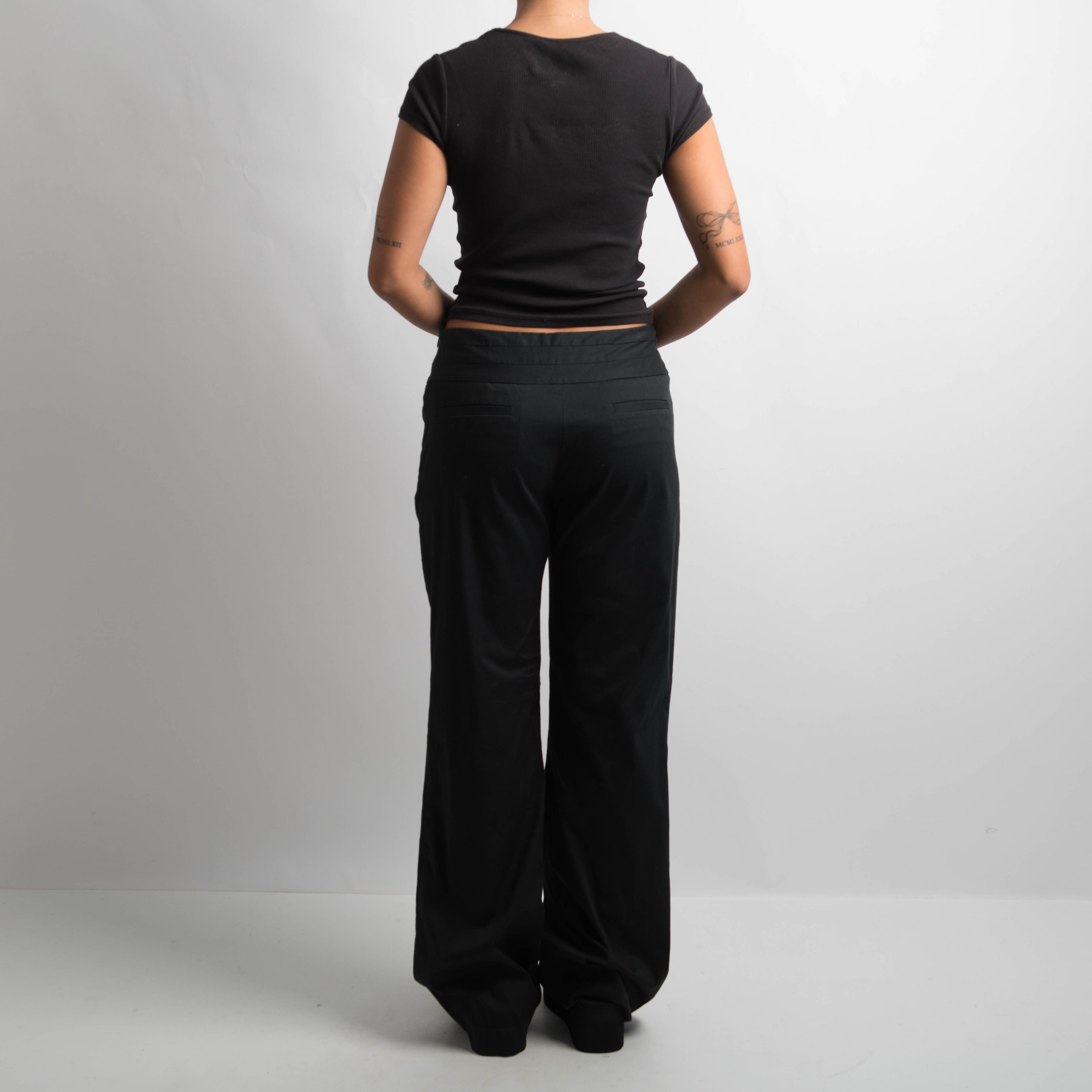 CLASSIC BLACK TROUSERS
