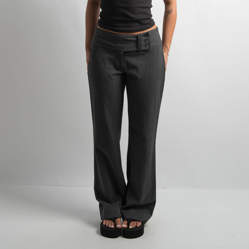 CHARCOAL MARLE TROUSERS