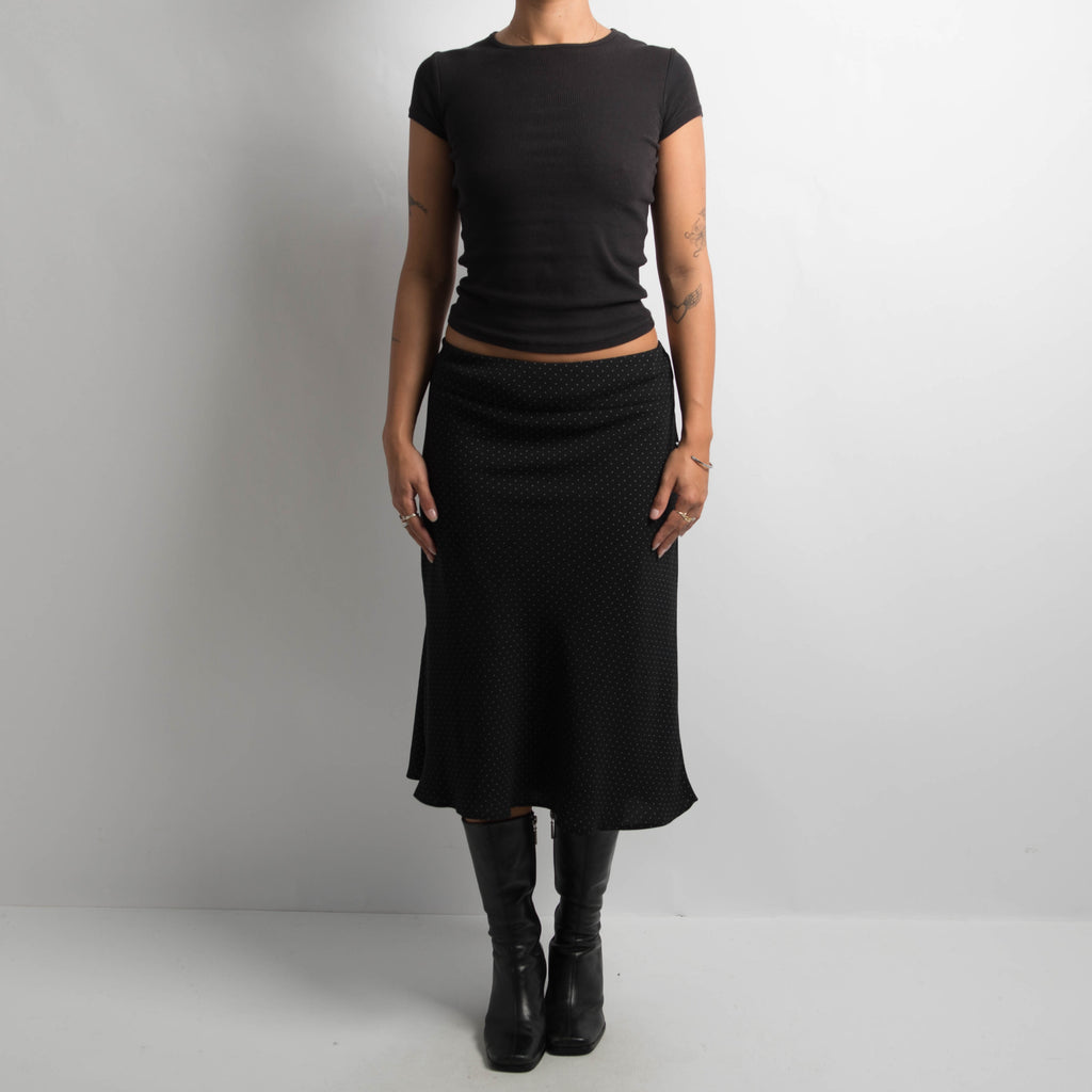 POLKA DOT MIDI SKIRT