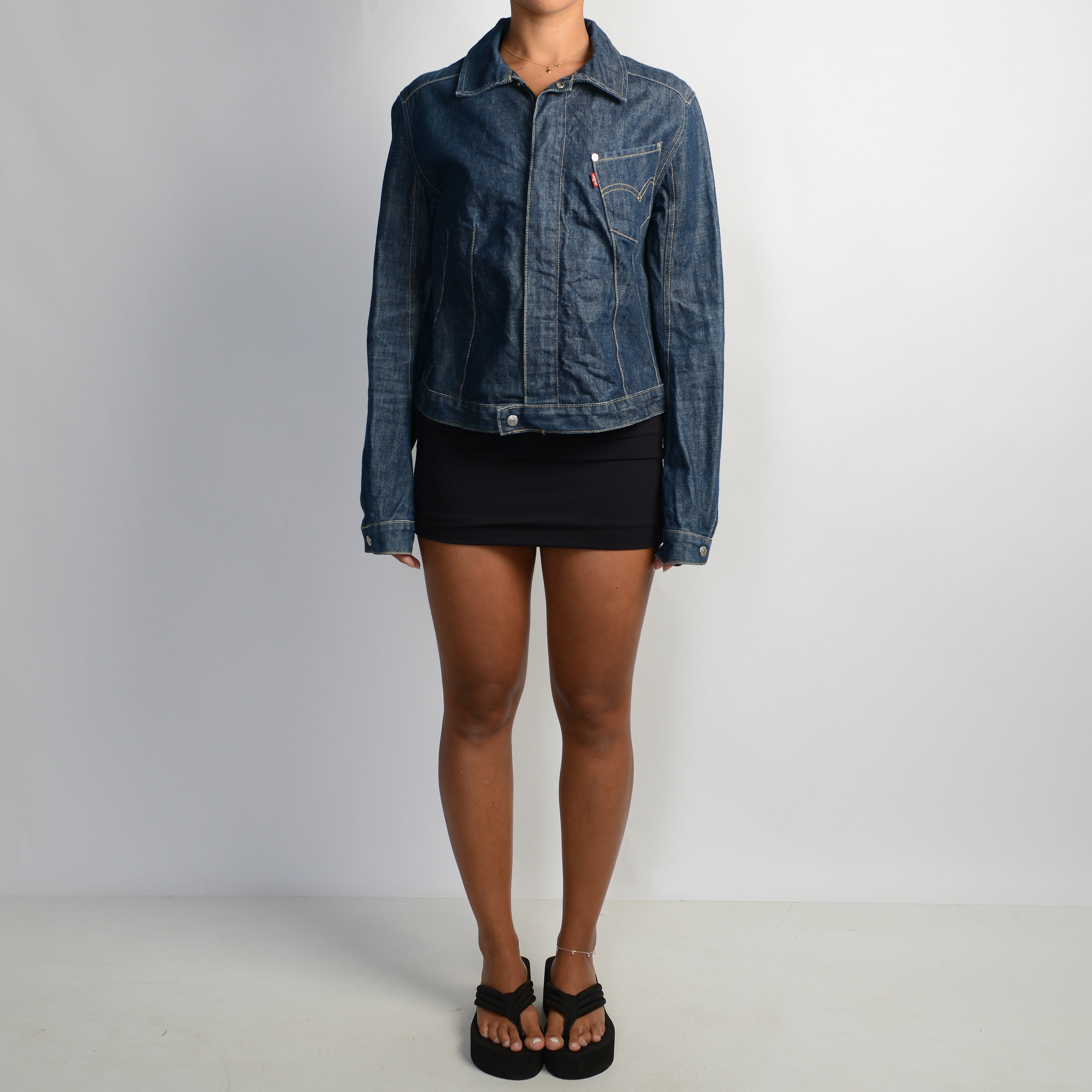 LEVIS DENIM ZIP JACKET