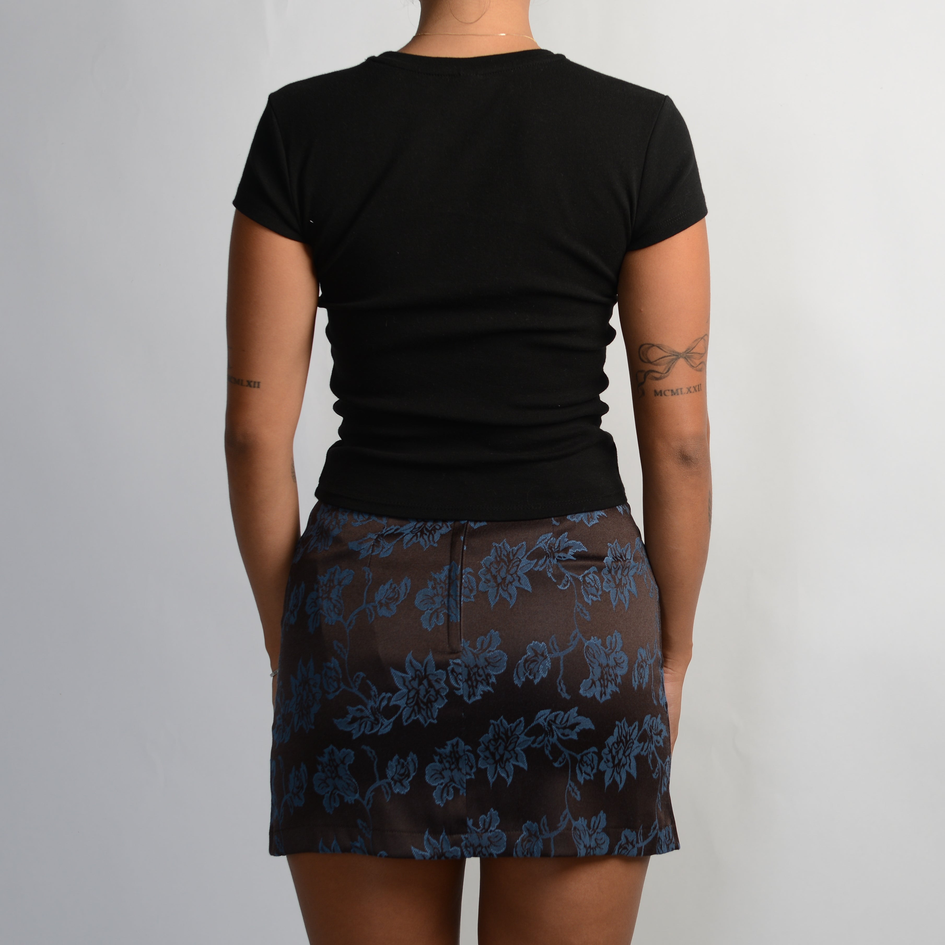 JACQUARD MINI SKIRT
