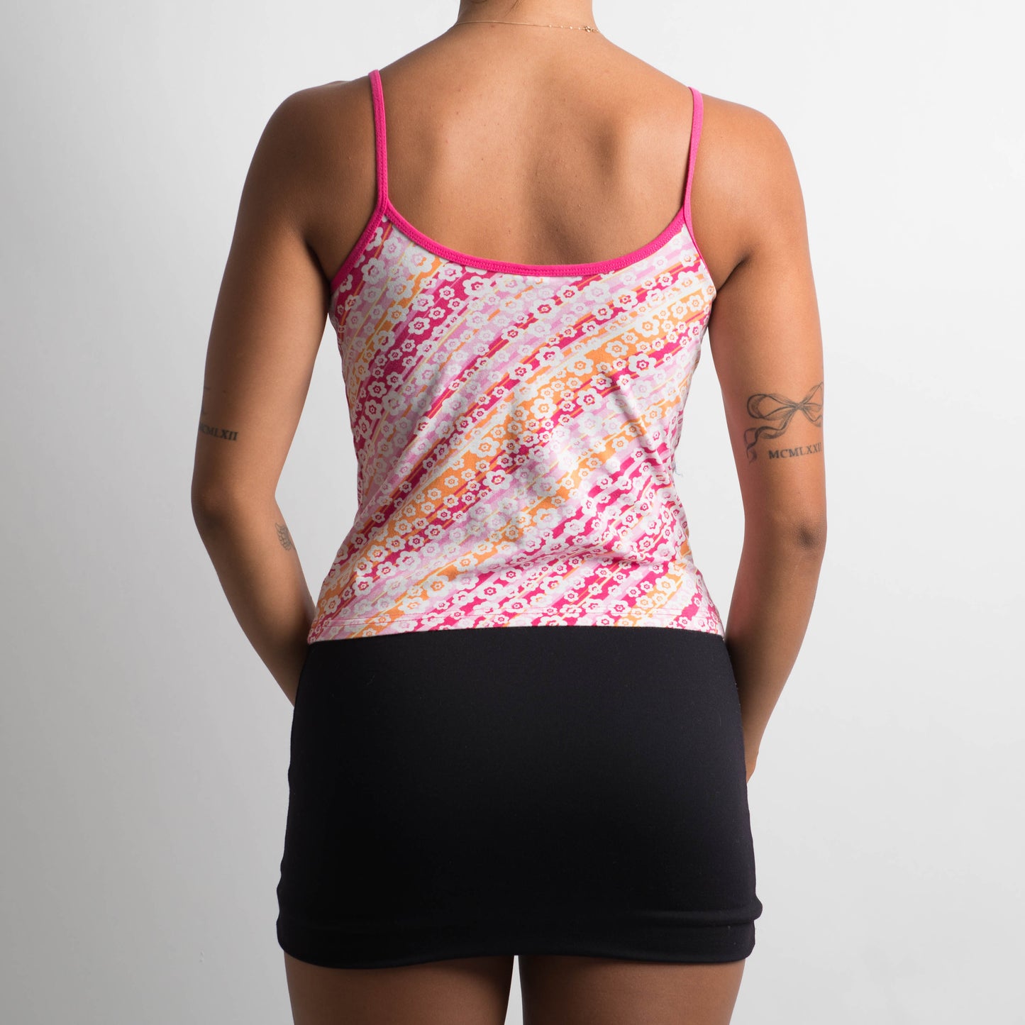 PINK PATTERNED CAMISOLE