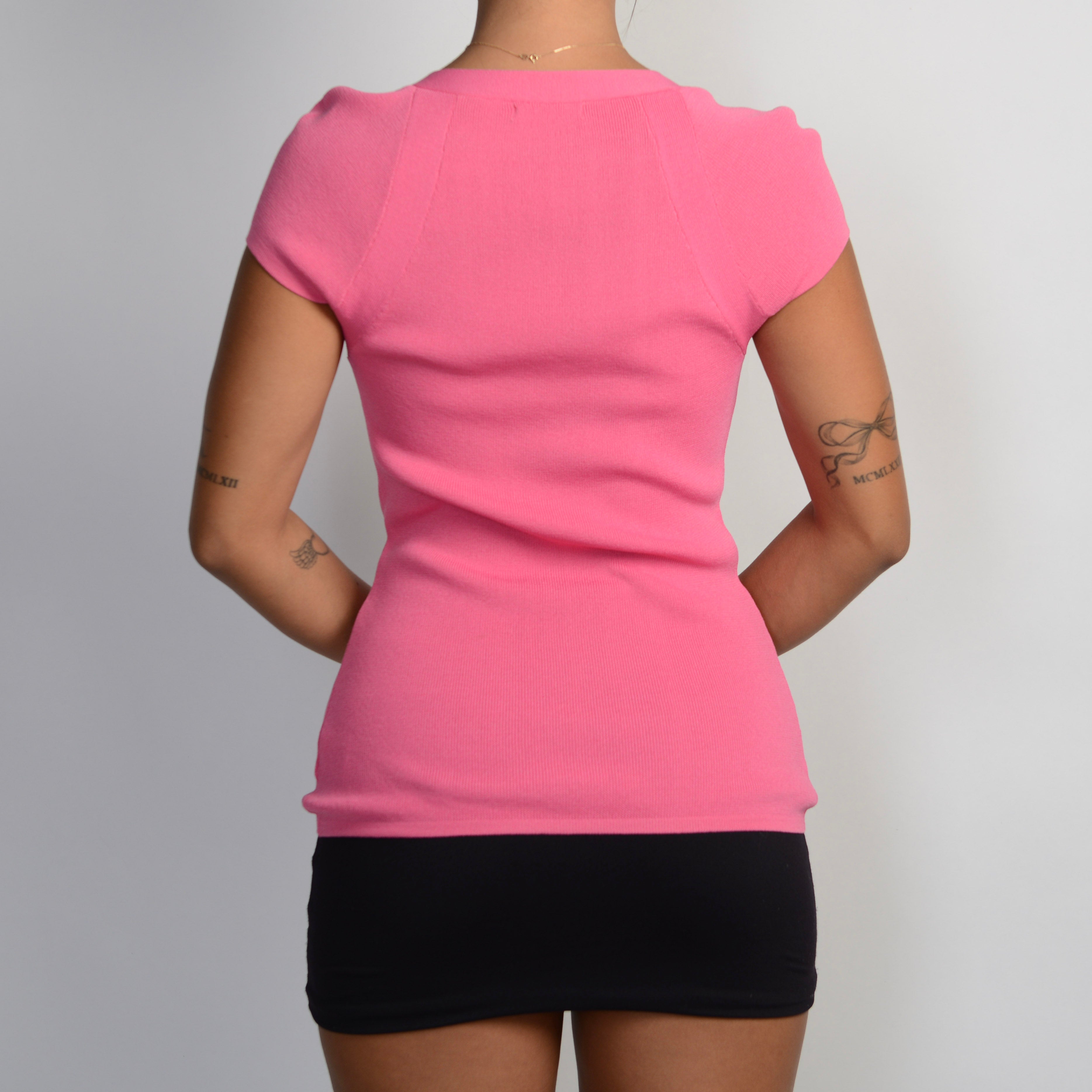 PINK KNIT TOP