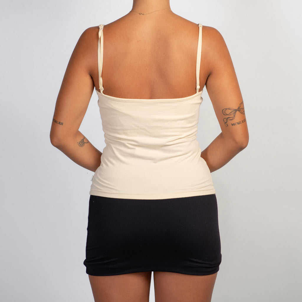 BEIGE TANK TOP