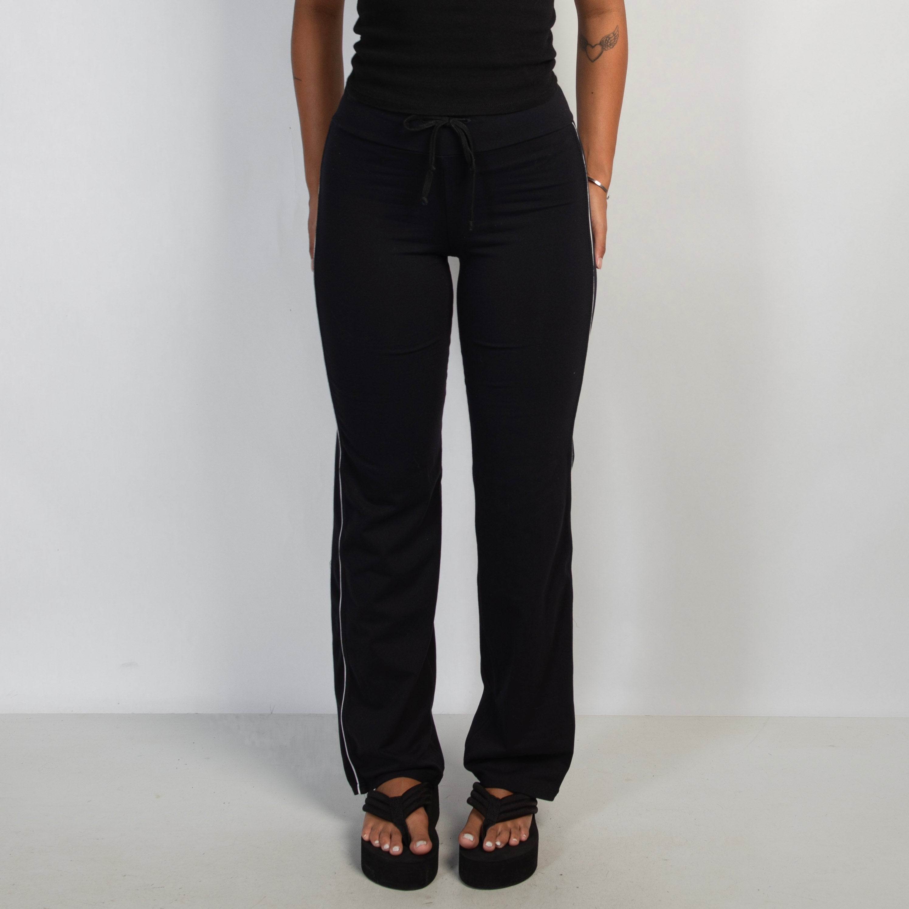 STRAIGHT LEG DRAWSTRING TIGHTS