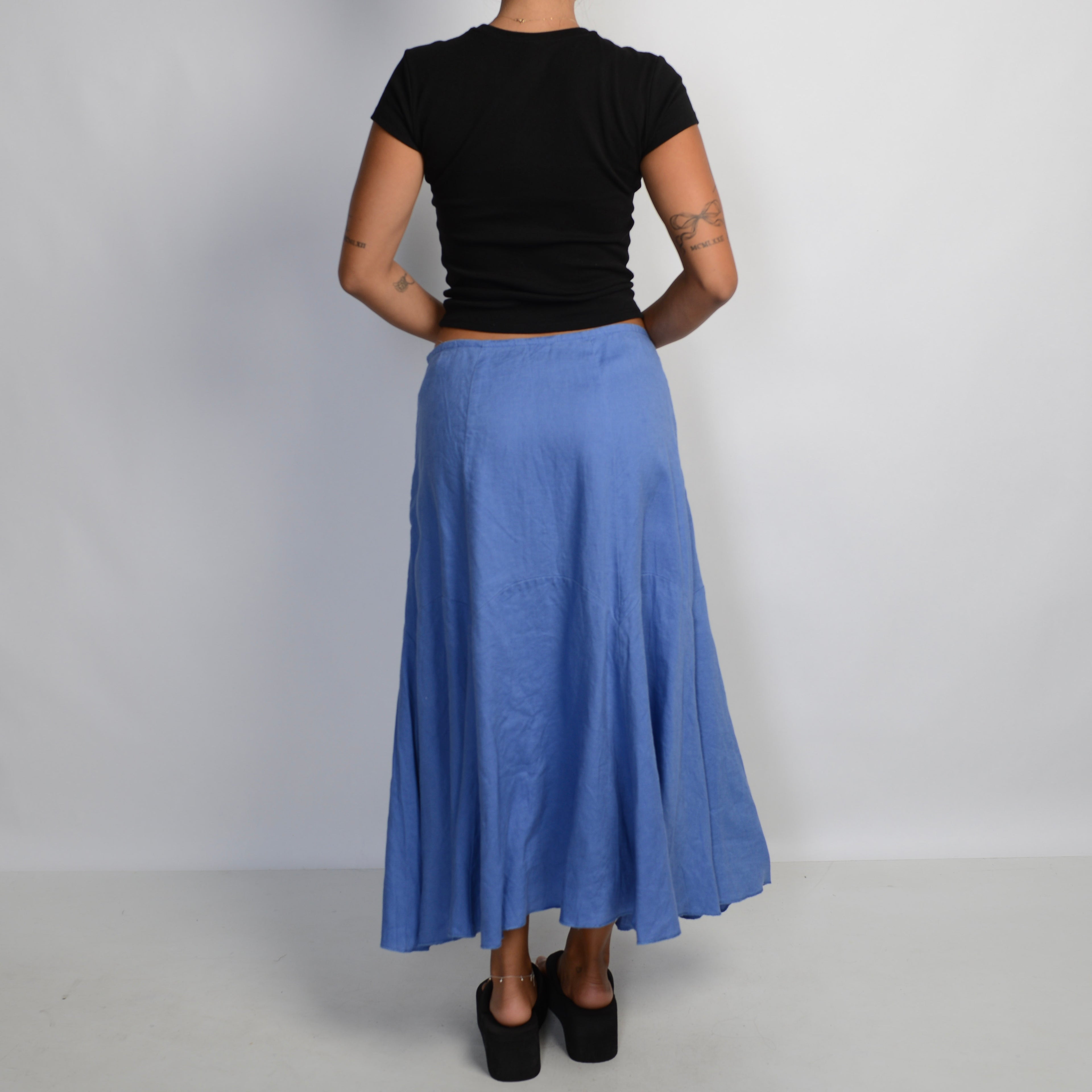 CORNFLOWER BLUE SKIRT