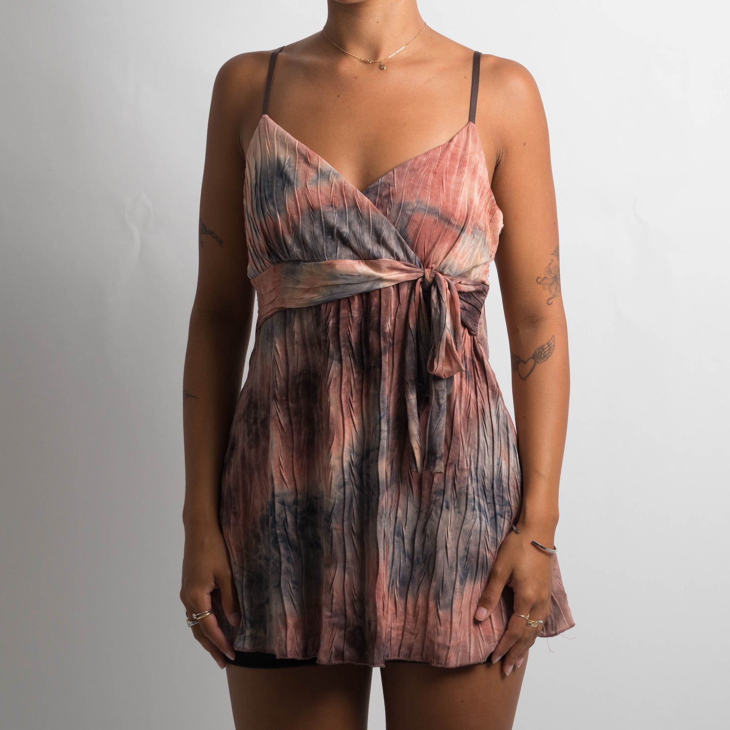 TIE DYE BABYDOLL TOP