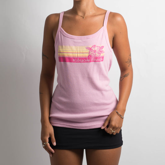 PINK GRAPHIC CAMISOLE