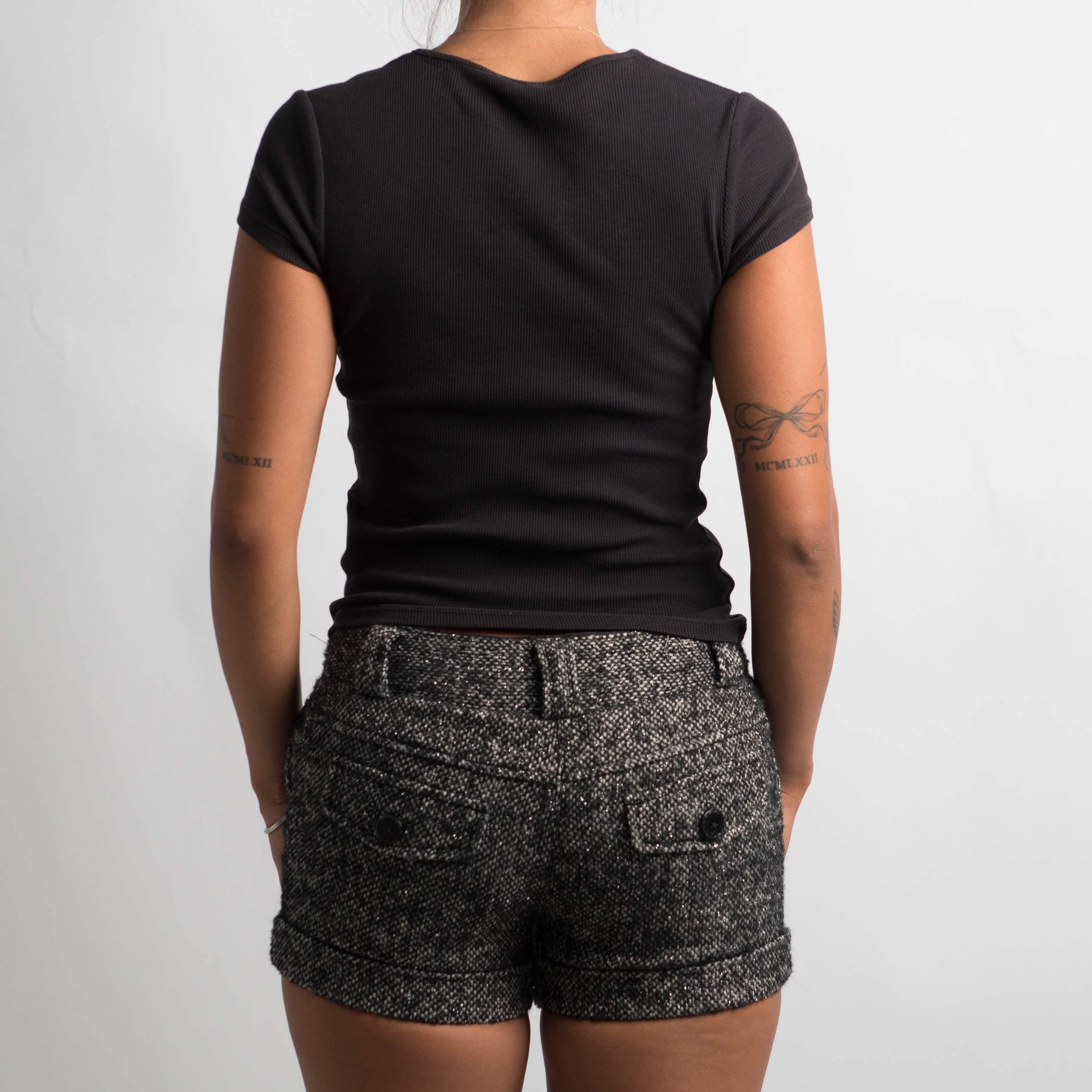 WOOL TAILORED SHORTS