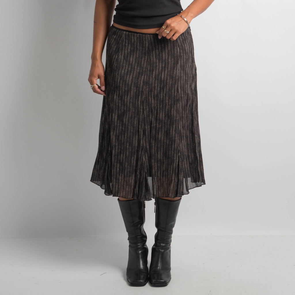 POLKA DOT MIDI SKIRT