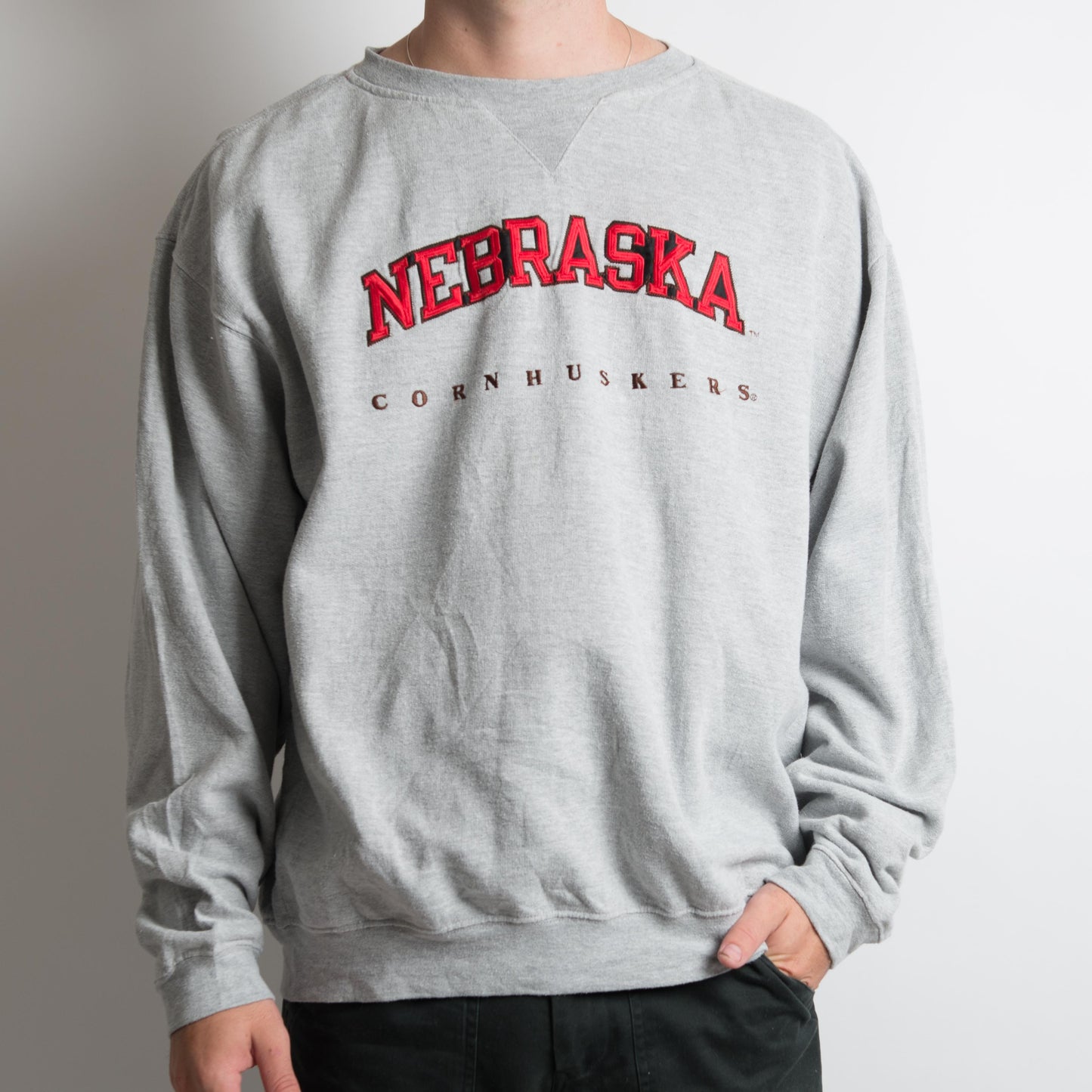 NEBRASKA CORNHUSKERS CREWNECK