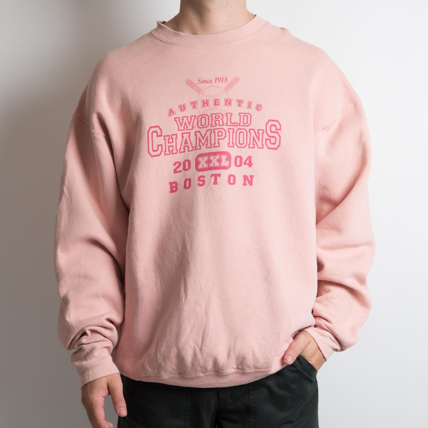 BOSTON WORLD CHAMPIONS CREWNECK