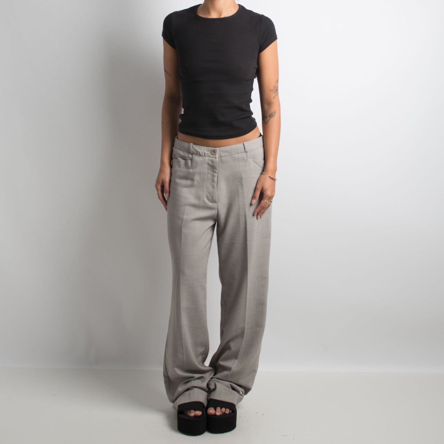 PANTALON GRIS CLAIR