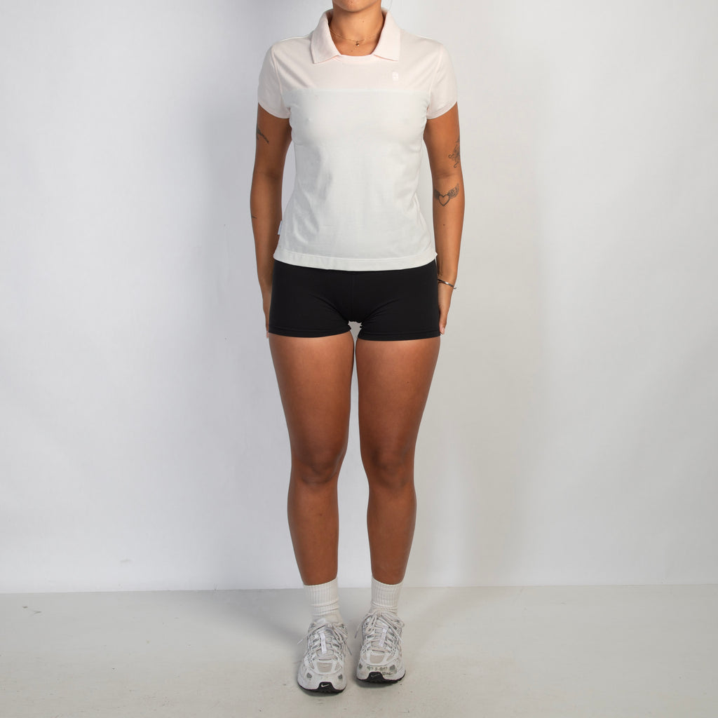 PALE PINK POLO TEE