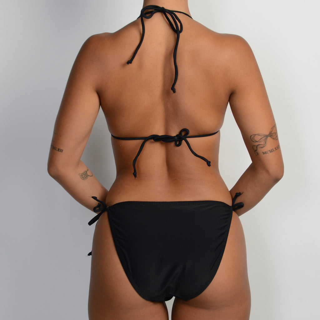 BLACK STRING BIKINI