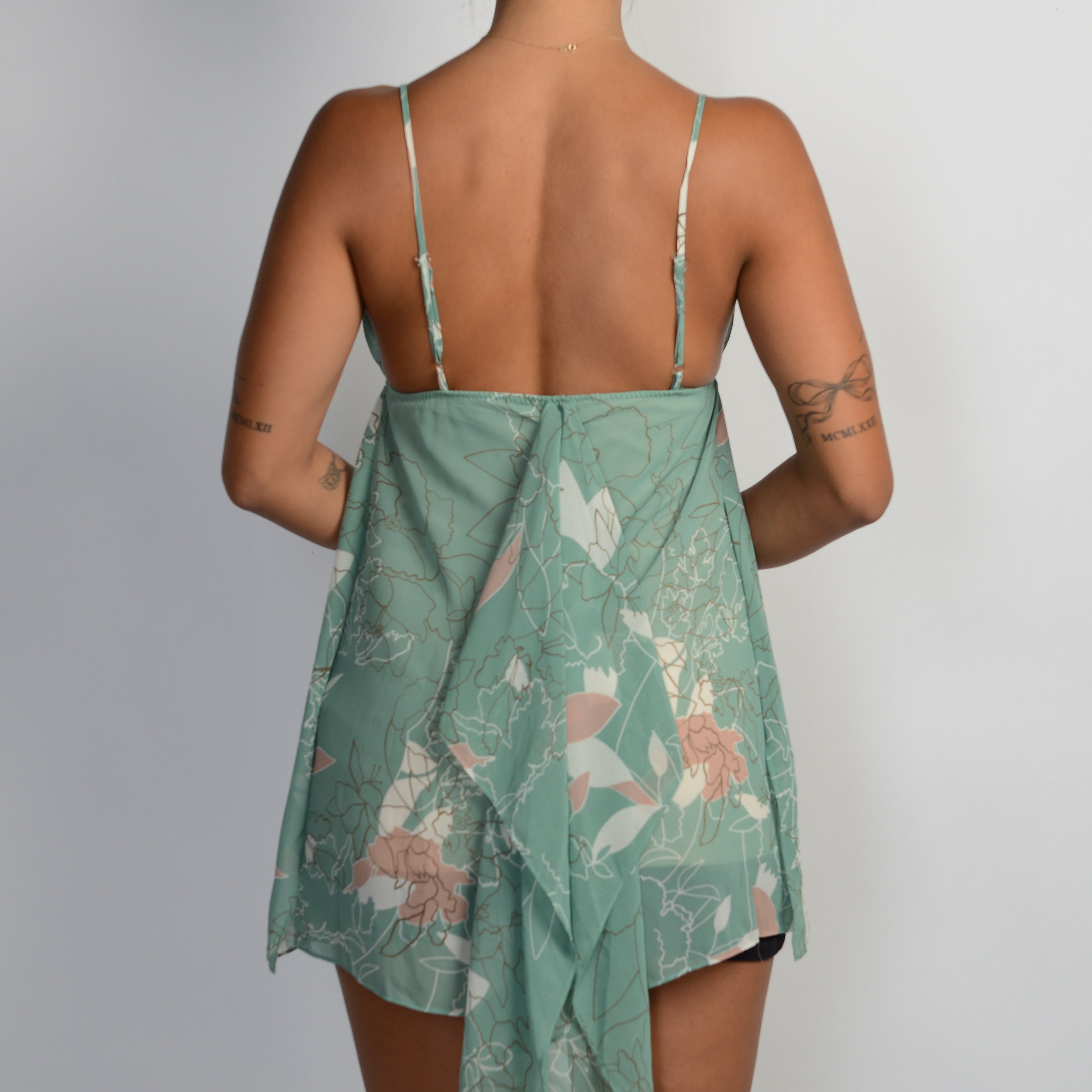 FLORAL BABYDOLL CAMISOLE