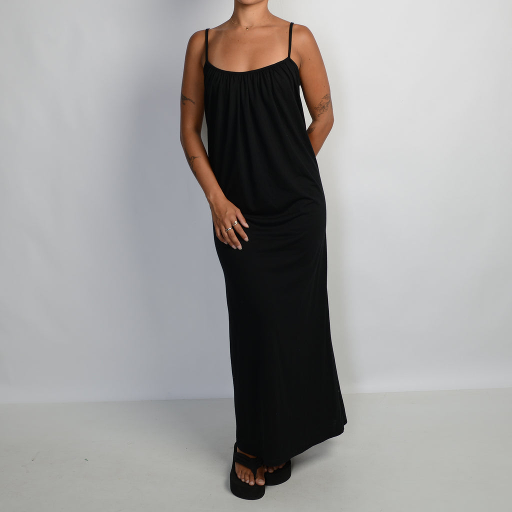 BLACK MAXI DRESS