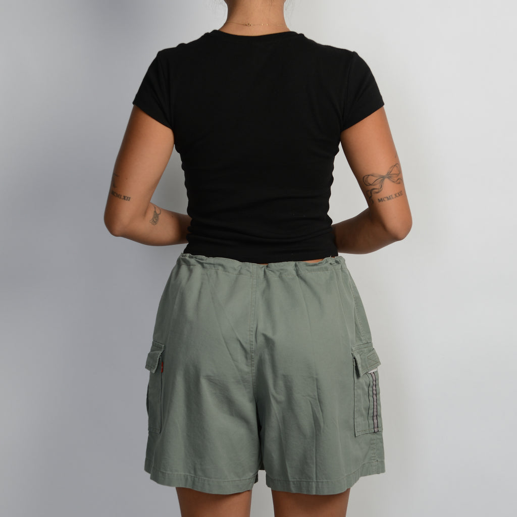 KHAKI CARGO SKORT