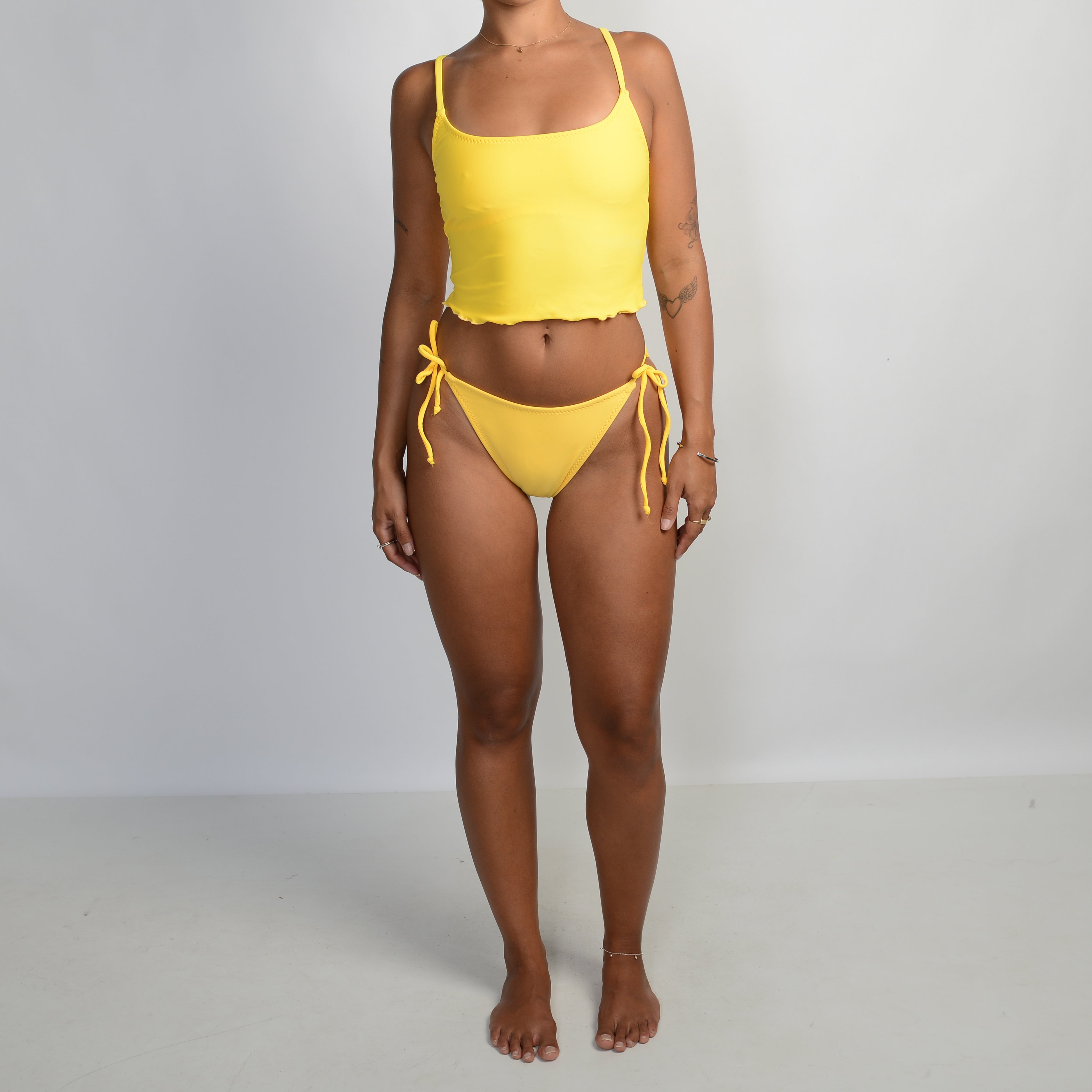 CANARY TANKINI CROP