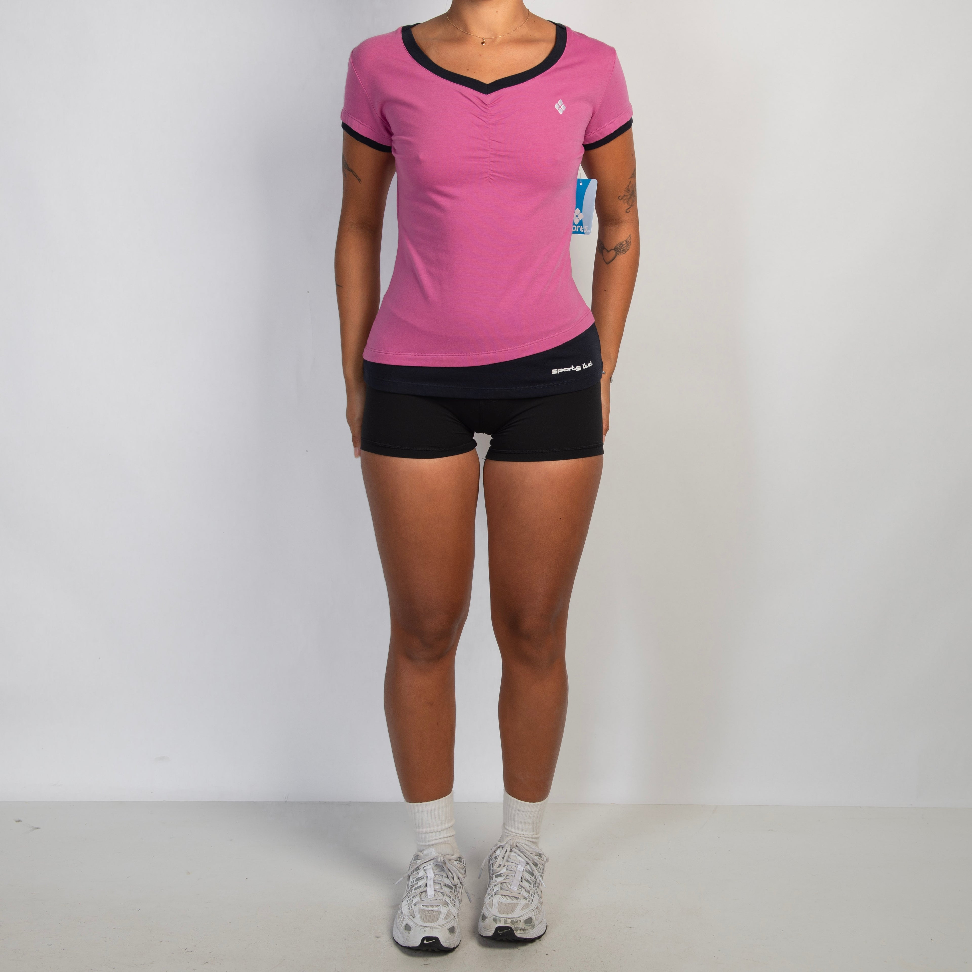 PINK LAYERED TEE