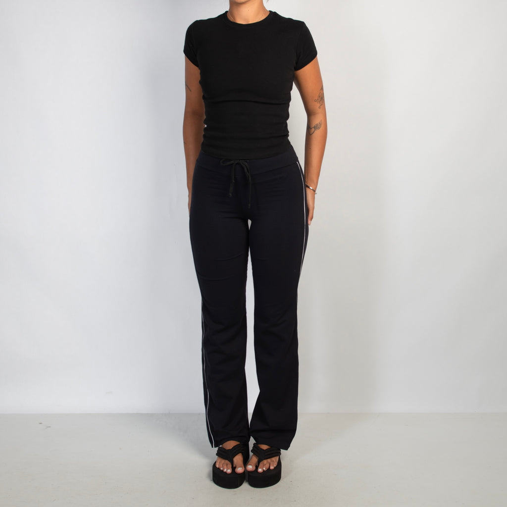 STRAIGHT LEG DRAWSTRING TIGHTS