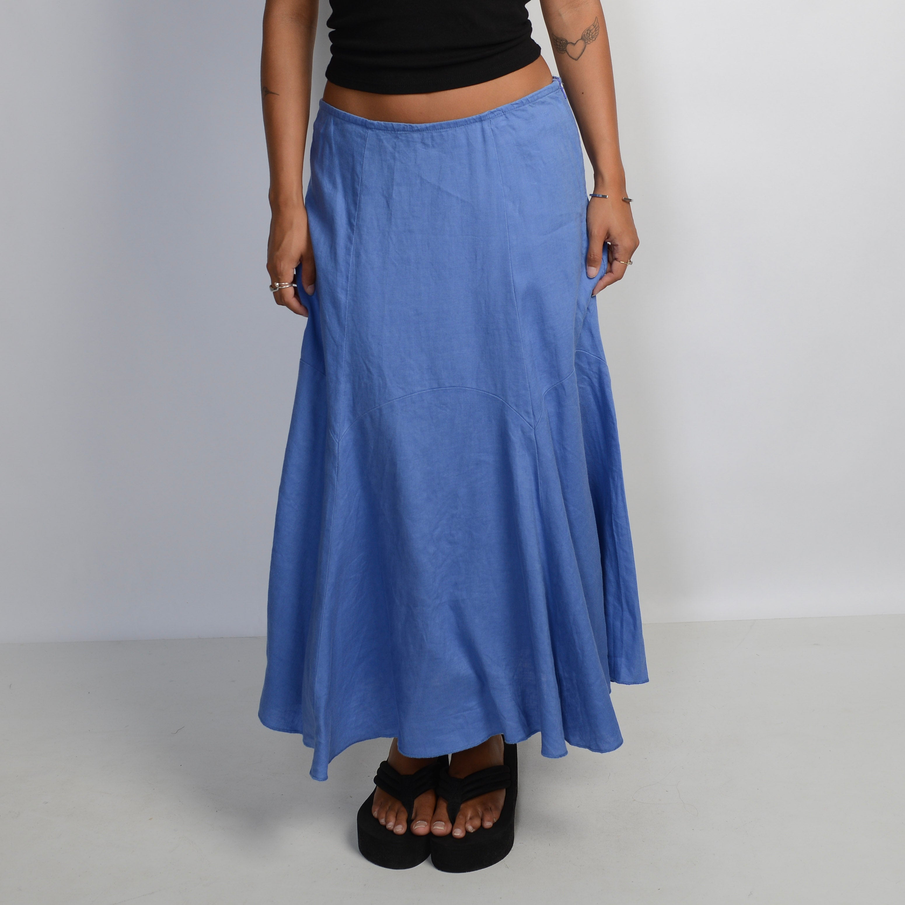 CORNFLOWER BLUE SKIRT