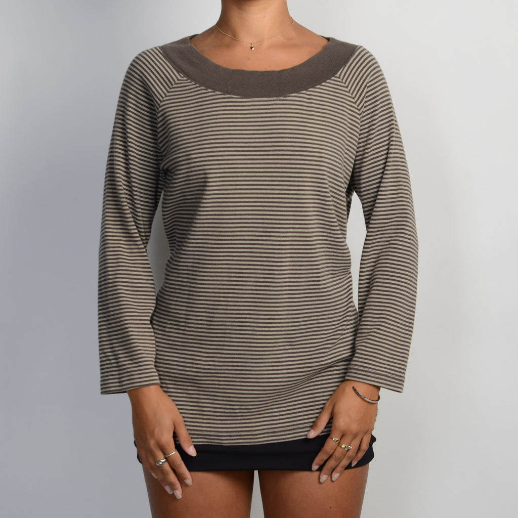 STRIPE LONG SLEEVE TOP
