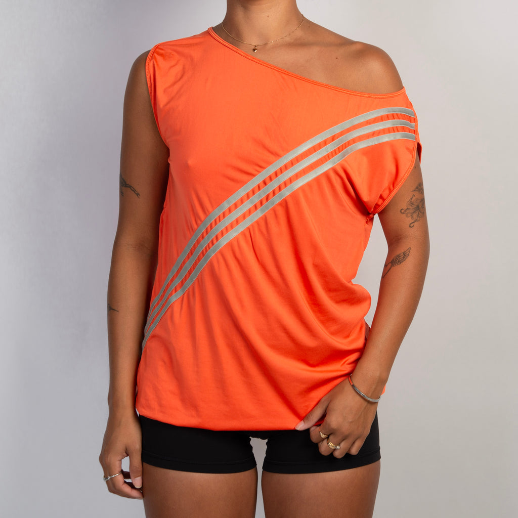 ORANGE LOOSE FIT TOP