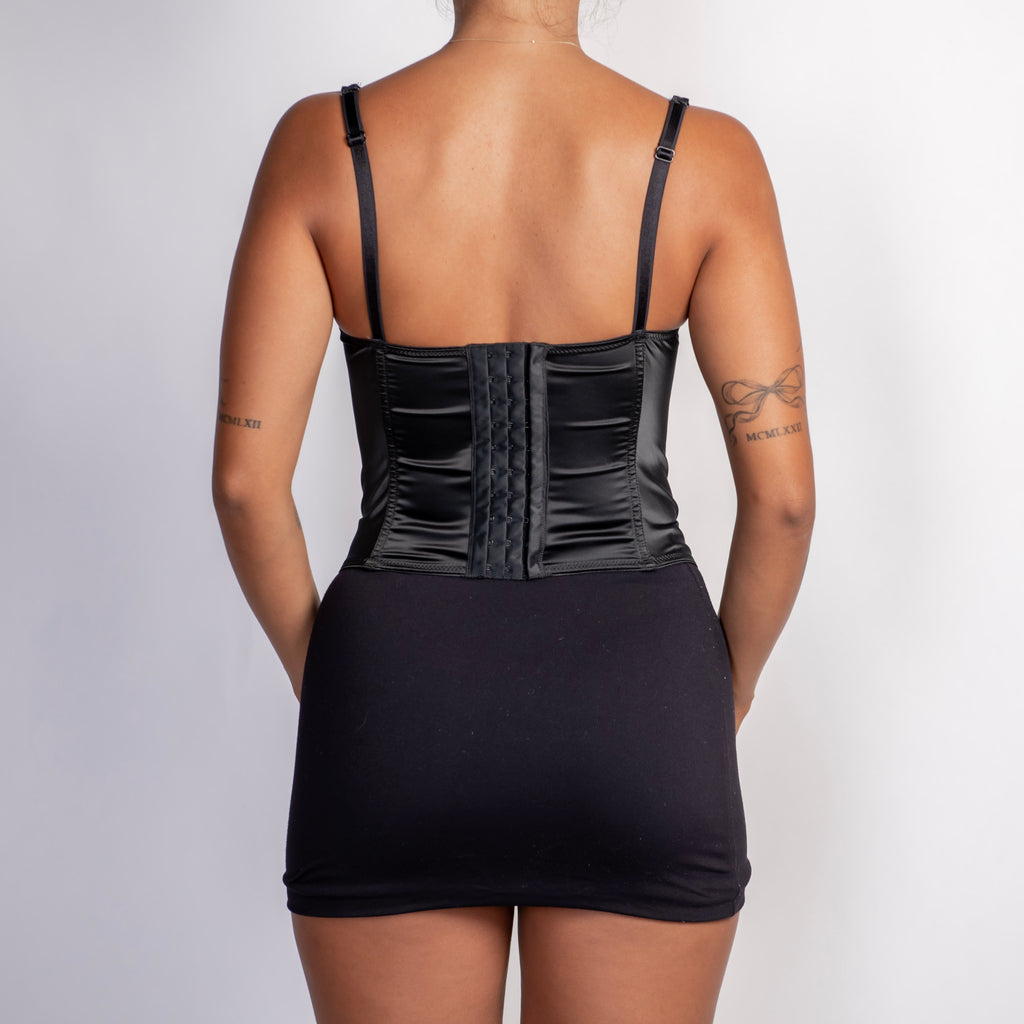 MESH PANEL BUSTIER