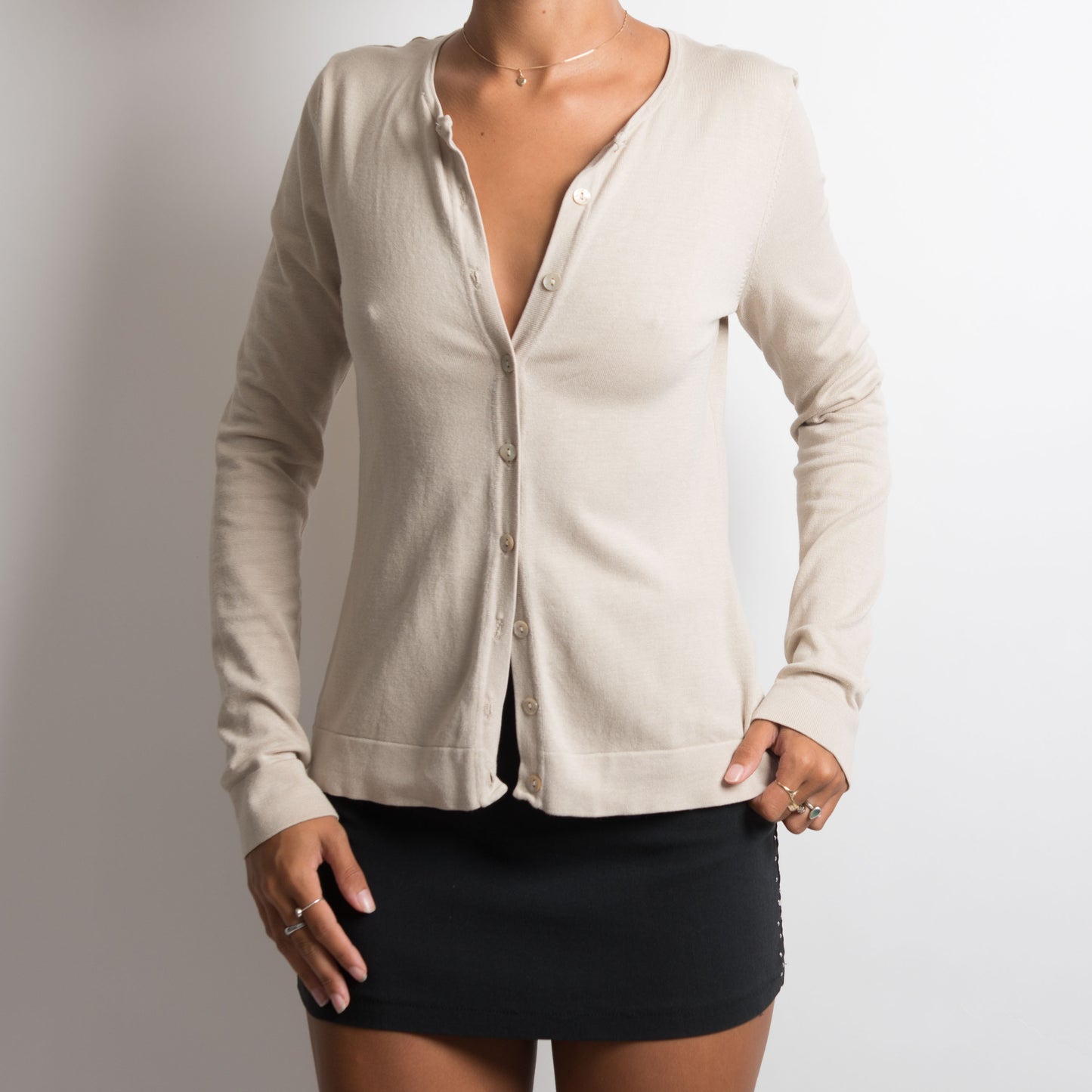 ENSEMBLE CARDIGAN CRÈME