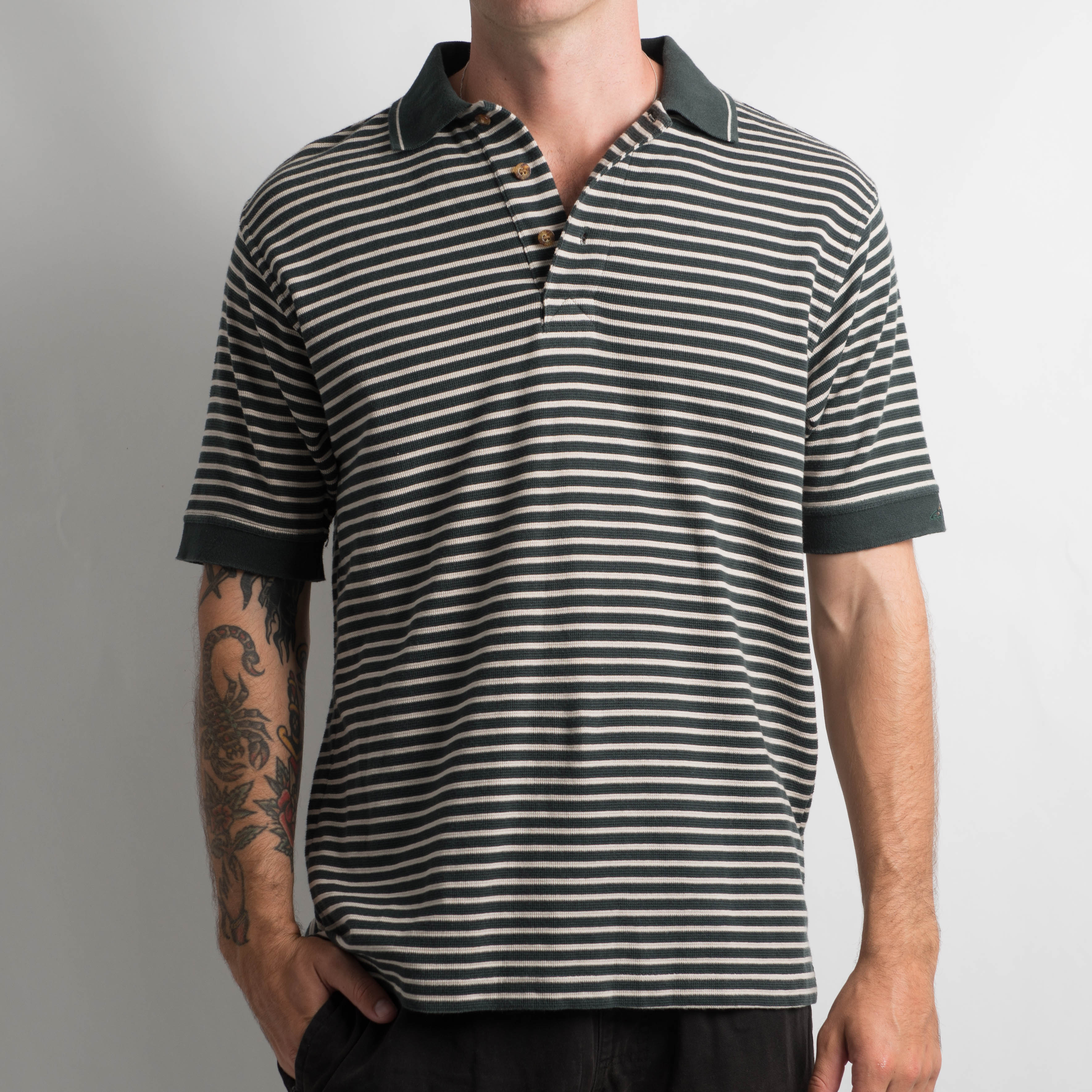 DARK GREEN POLO SHIRT