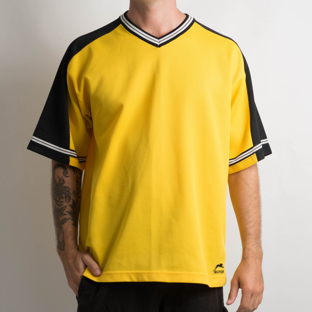 YELLOW SLAZENGER JERSEY