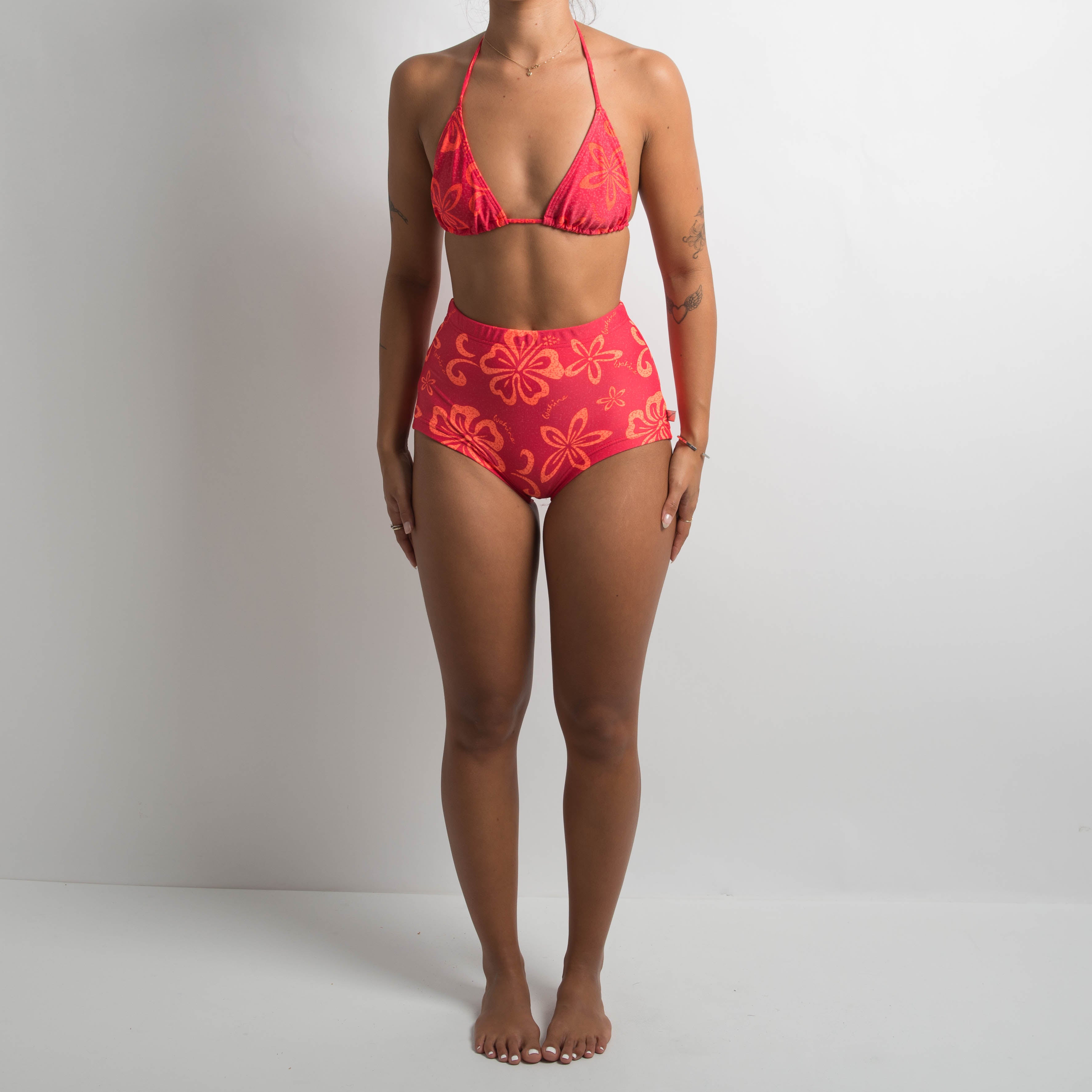 FLORAL SWIM SHORT SET