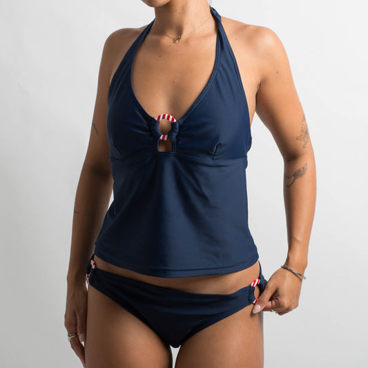 NAVY TANKINI SWIM SET