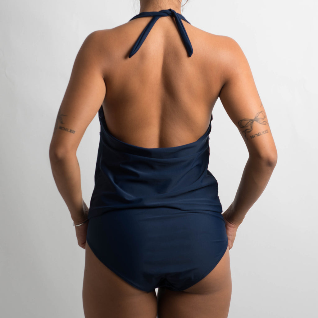 NAVY TANKINI SWIM SET