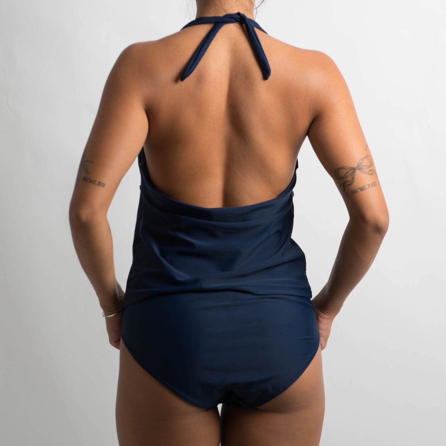 NAVY TANKINI SWIM SET