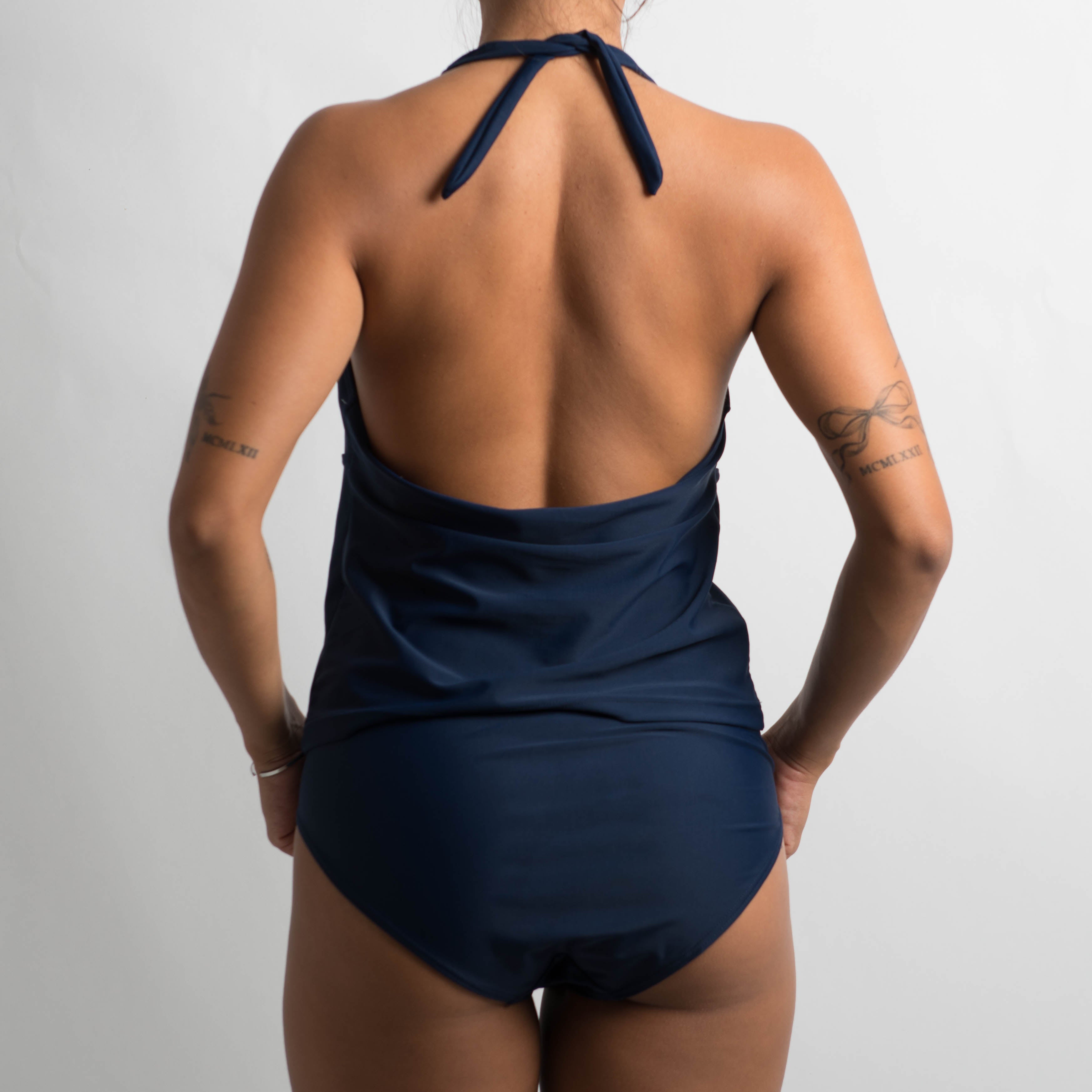 NAVY TANKINI SWIM SET