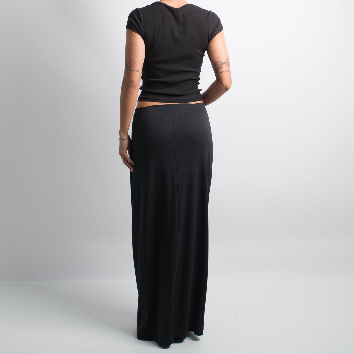 DARK COLOURED MAXI SKIRT