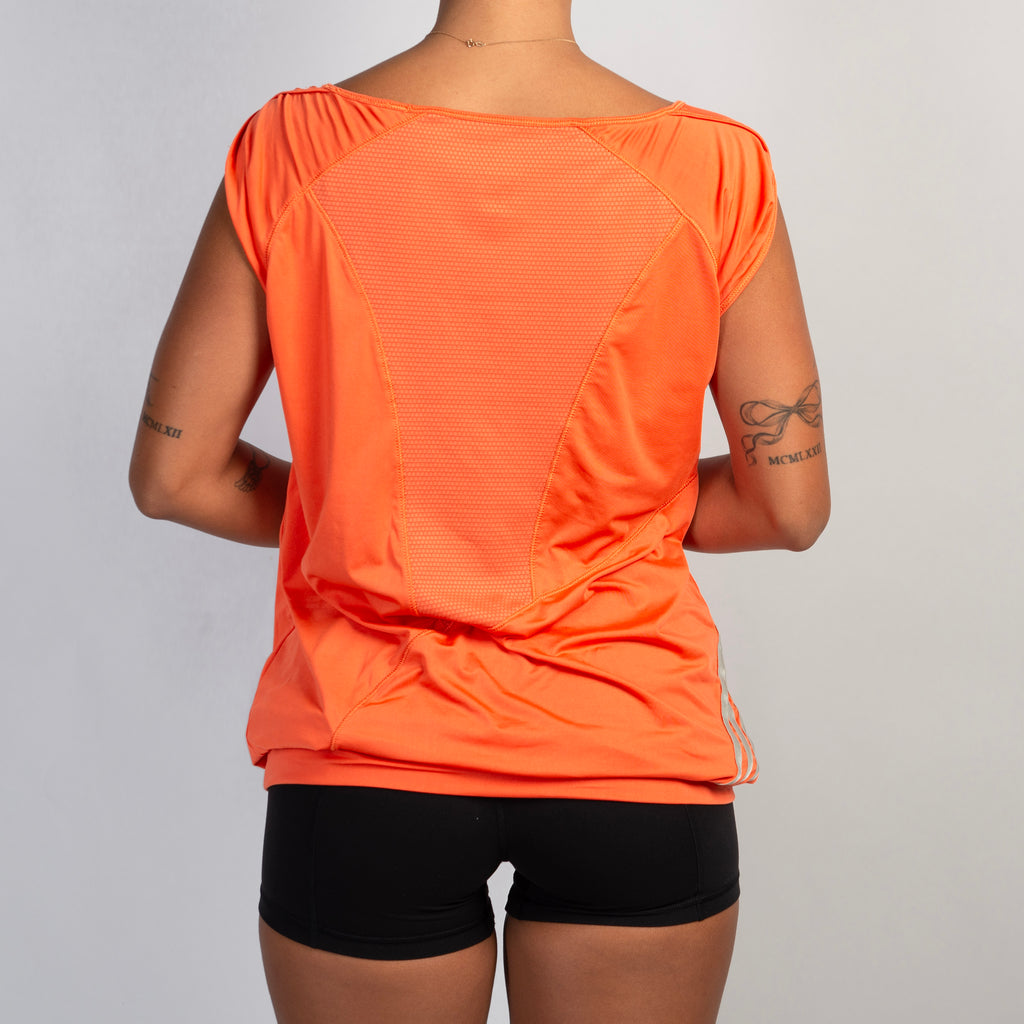 ORANGE LOOSE FIT TOP