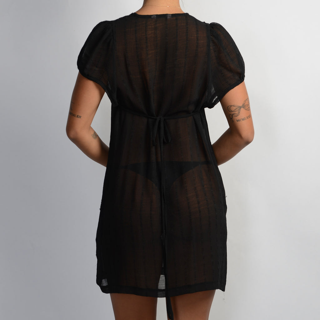 SHEER BABYDOLL DRESS