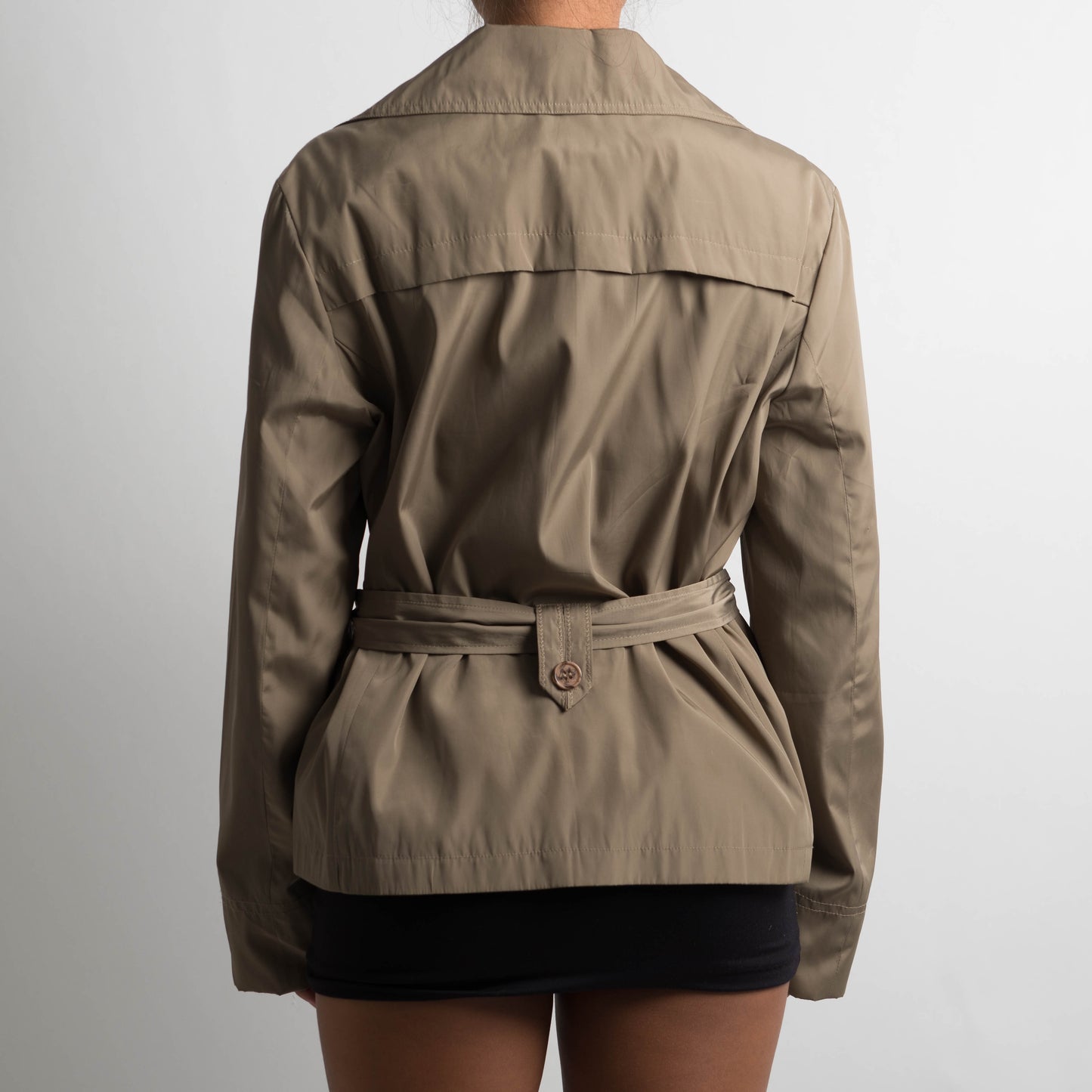 SHORT TRENCH COAT